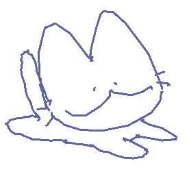 shaky gif animation of a lineart cat